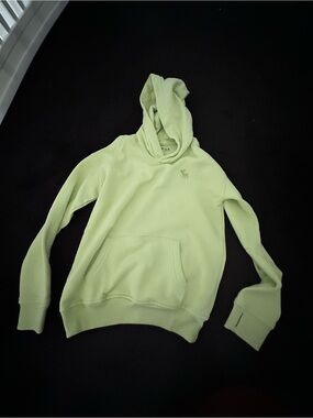 abercrombie kids Light Green Hoodie Sweatshirt